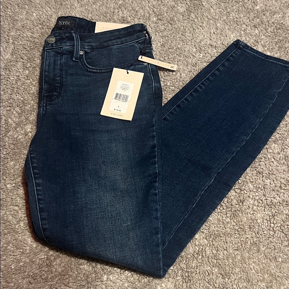 NYDJ Women's Deep Indigo Skinny Jeans